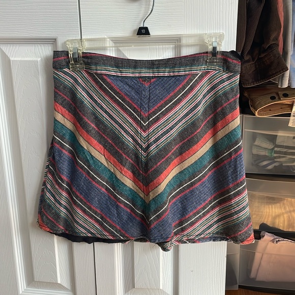 Free People Yours Truly Multicolor A-Line Mini Skirt - Picture 2 of 3